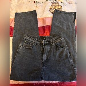 Black denim jeans 
Vintage brand, maillinniao 
Size S